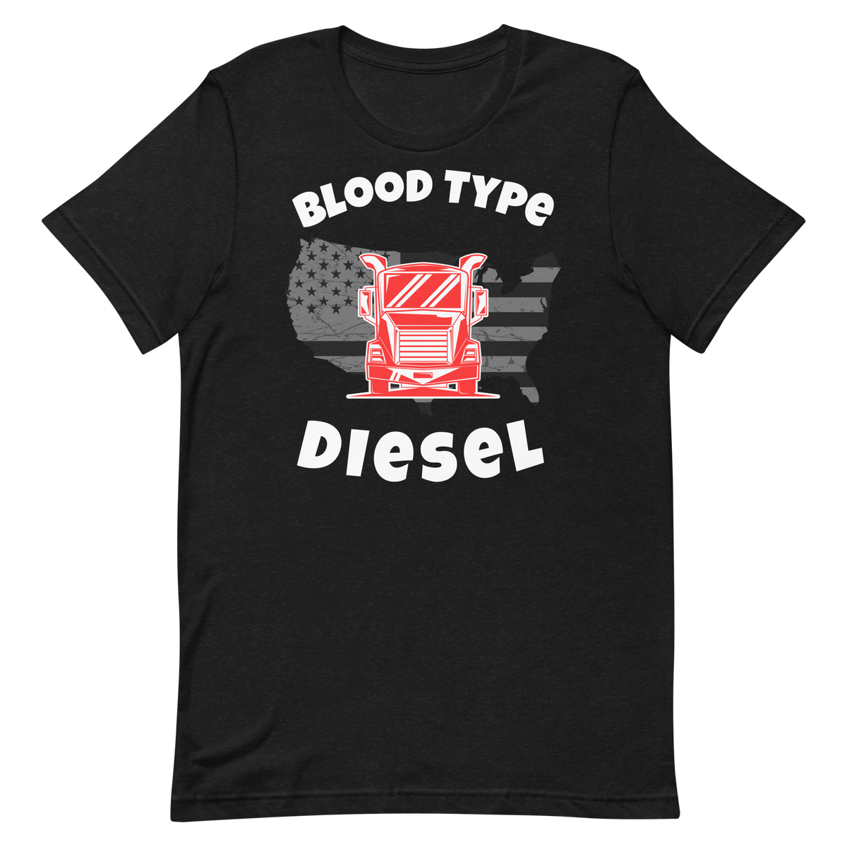 Trucker, Blood Type Diesel RW, Industry Clothing,  Unisex t-shirt