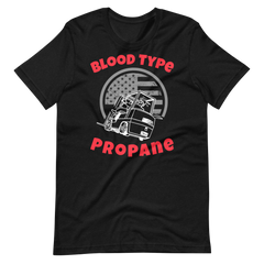 Forklift, Blood Type Propane WR, Industry Clothing, Unisex t-shirt