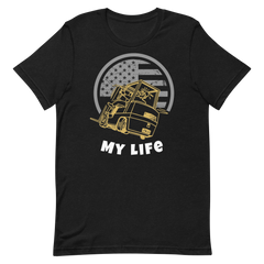 Forklift Fork My Life GW Unisex t-shirt Play on Words