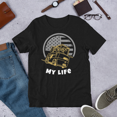 Forklift Fork My Life GW Unisex t-shirt Play on Words