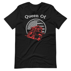 Forklift, Queen of Forking RW, Industry Clothing, Unisex t-shirt