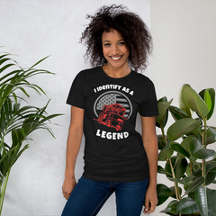 Forklift, I Identify as a Forklift Legend, Industry Clothing, Unisex t-shirt