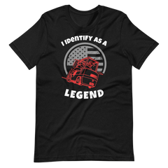 Forklift, I Identify as a Forklift Legend, Industry Clothing, Unisex t-shirt