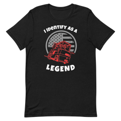 Forklift, I Identify as a Forklift Legend, Industry Clothing, Unisex t-shirt