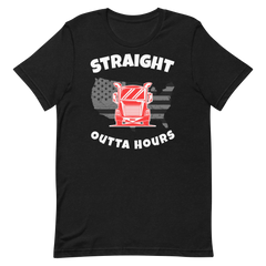 Trucker, Straight Outta Hours RW, Industry Clothing, Unisex t-shirt