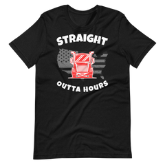 Trucker, Straight Outta Hours RW, Industry Clothing, Unisex t-shirt