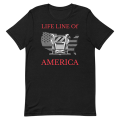 Trucker, Life Line of America WR, Industry Clothing, Unisex t-shirt