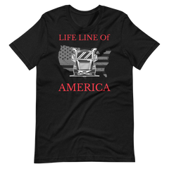 Trucker, Life Line of America WR, Industry Clothing, Unisex t-shirt