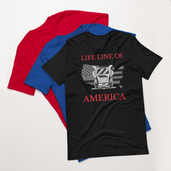 Trucker, Life Line of America WR, Industry Clothing, Unisex t-shirt