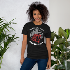 Forklift, Heading Into The Danger Zone RW, Industry Clothing, Unisex t-shirt