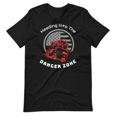 Forklift, Heading Into The Danger Zone RW, Industry Clothing, Unisex t-shirt