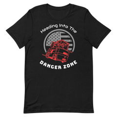 Forklift, Heading Into The Danger Zone RW, Industry Clothing, Unisex t-shirt