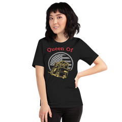 Queen of Forklift GR, Industry Clothing, Unisex t-shirt