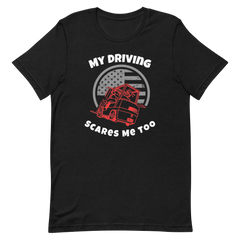 Forklift, My Driving Scares Me Too RW, Industry Clothing, Unisex t-shirt