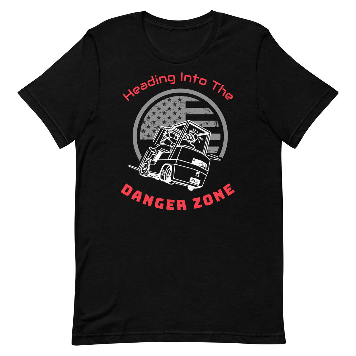 Forklift, Heading Into the Danger Zone WR, Industry Clothing, Unisex t-shirt