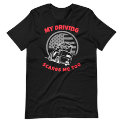 Forklift, My Driving Scares Me To WR, Industry Clothing, Unisex t-shirt