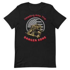 Forklift, Heading Into the Danger Zone GR, Industry Clothing, Unisex t-shirt