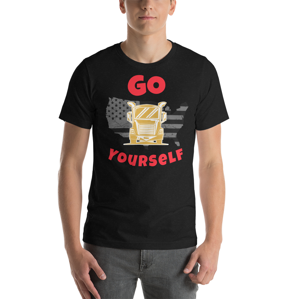 Trucker, Go Truck Yourself GR, Industry Clothing, Unisex t-shirt