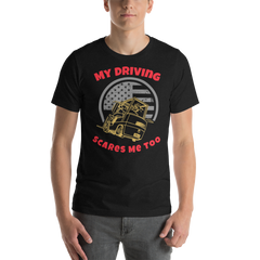 Forklift, My Driving Scares Me Too GR, Industry Clothing, Unisex t-shirt