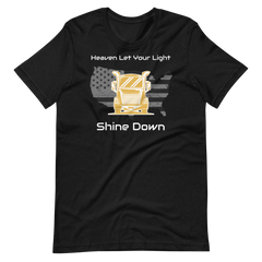 Trucker, Heaven Let Your Light Shine Down GW, Industry Clothing, Unisex t-shirt