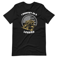 Forklift, I Identify as a Forking Legend GW, Industry Clothing, Unisex t-shirt