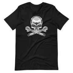 Mechanic, Skull and Wrenches W, Industry Clothing, Unisex t-shirt