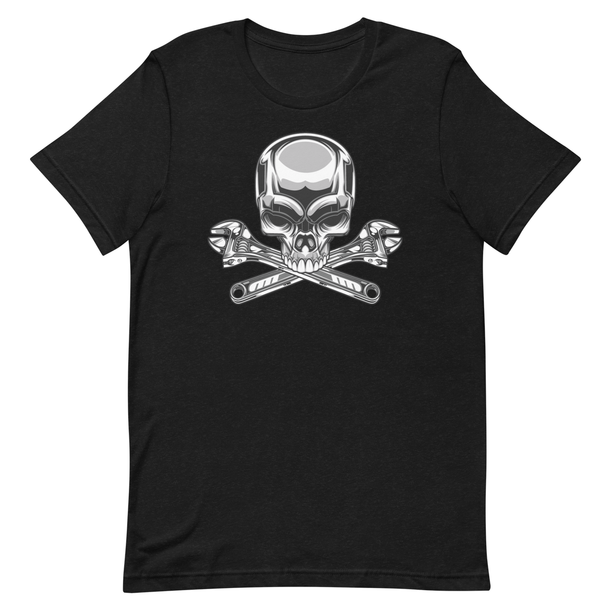 Mechanic, Skull and Wrenches W, Industry Clothing, Unisex t-shirt