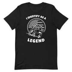 Forklift, I Identify as a Forking Legend W, Industry Clothing, Unisex t-shirt