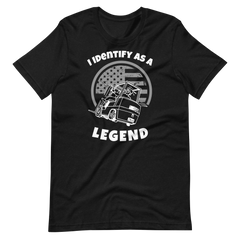 Forklift, I Identify as a Forking Legend W, Industry Clothing, Unisex t-shirt