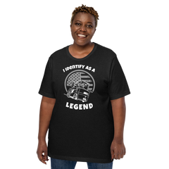 Forklift, I Identify as a Forking Legend W, Industry Clothing, Unisex t-shirt