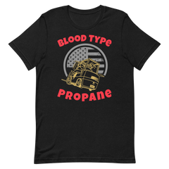 Forklift, Blood Type Propane GR, Industry Clothing, Unisex t-shirt