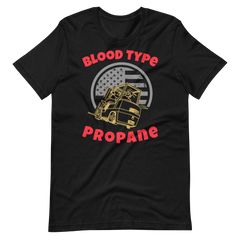 Forklift, Blood Type Propane GR, Industry Clothing, Unisex t-shirt