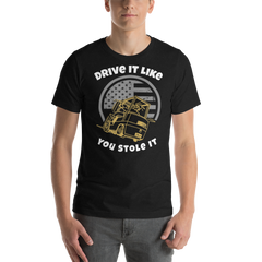 Forklift, Drive it like you Forking Stole it GW, Industry Clothing, Unisex t-shirt