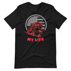 Forklift, Fork My Life R, Industry Clothing, Unisex t-shirt