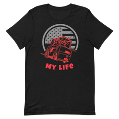 Forklift, Fork My Life R, Industry Clothing, Unisex t-shirt