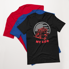 Forklift, Fork My Life R, Industry Clothing, Unisex t-shirt