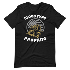 Forklift, Blood Type Propane GW, Industry Clothing, Unisex t-shirt