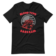 Forklift, Blood Type Sarcasm R, Industry Clothing, Unisex t-shirt