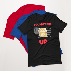 Trucker, You Got Me Trucked Up GR, Industry Clothing, Unisex t-shirt