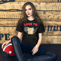 Trucker, Love to Truck GR, Industry Clothing, Unisex t-shirt