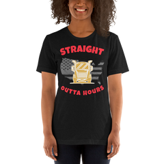 Trucker, Straight Outta Hours GR, Industry Clothing, Unisex t-shirt