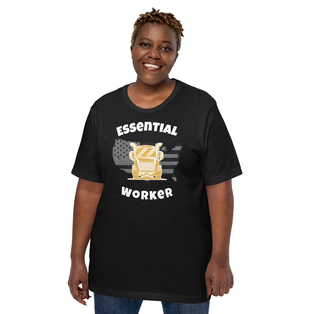 Trucker, Essential Worker GW, Industry Clothing, Unisex t-shirt