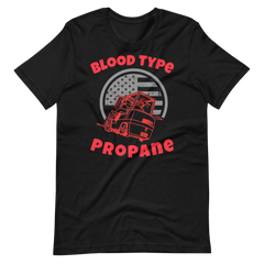 Forklift, Blood Type Propane R, Industry Clothing, Unisex t-shirt