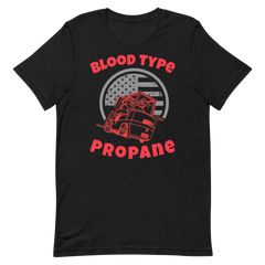 Forklift, Blood Type Propane R, Industry Clothing, Unisex t-shirt