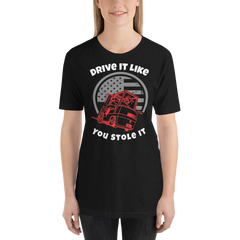 Forklift, Drive it Like You Stole it RW, Industry Clothing, Unisex t-shirt