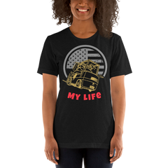 Forklift, Fork My Life GR, Industry Clothing, Unisex t-shirt