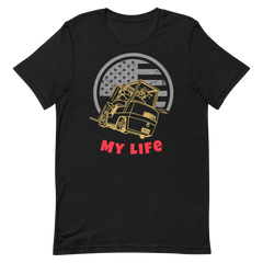 Forklift, Fork My Life GR, Industry Clothing, Unisex t-shirt