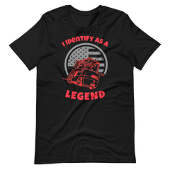 Forklift, I Identify as a Forking Legend R, Industry Clothing, Unisex t-shirt