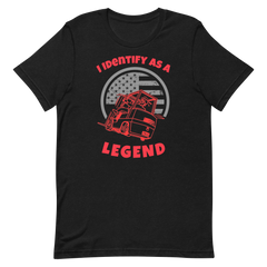 Forklift, I Identify as a Forking Legend R, Industry Clothing, Unisex t-shirt