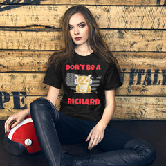 Trucker, Don't Be A Richard GR, Industry Clothing, Unisex t-shirt